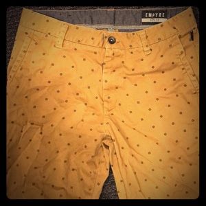 Empyre Size 32 brown and black dotted shorts